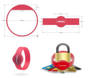 Festival RFID Silicone Bracelet